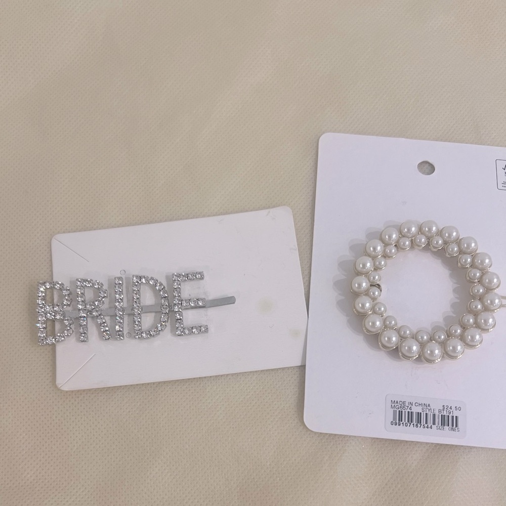 Bridal Hair Clip Accessories - Picture 7 of 7